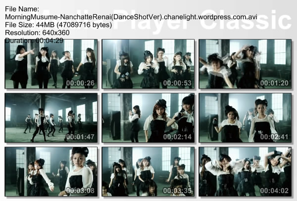 Morning Musume Nanchatte Renai Dance Shot Ver 
